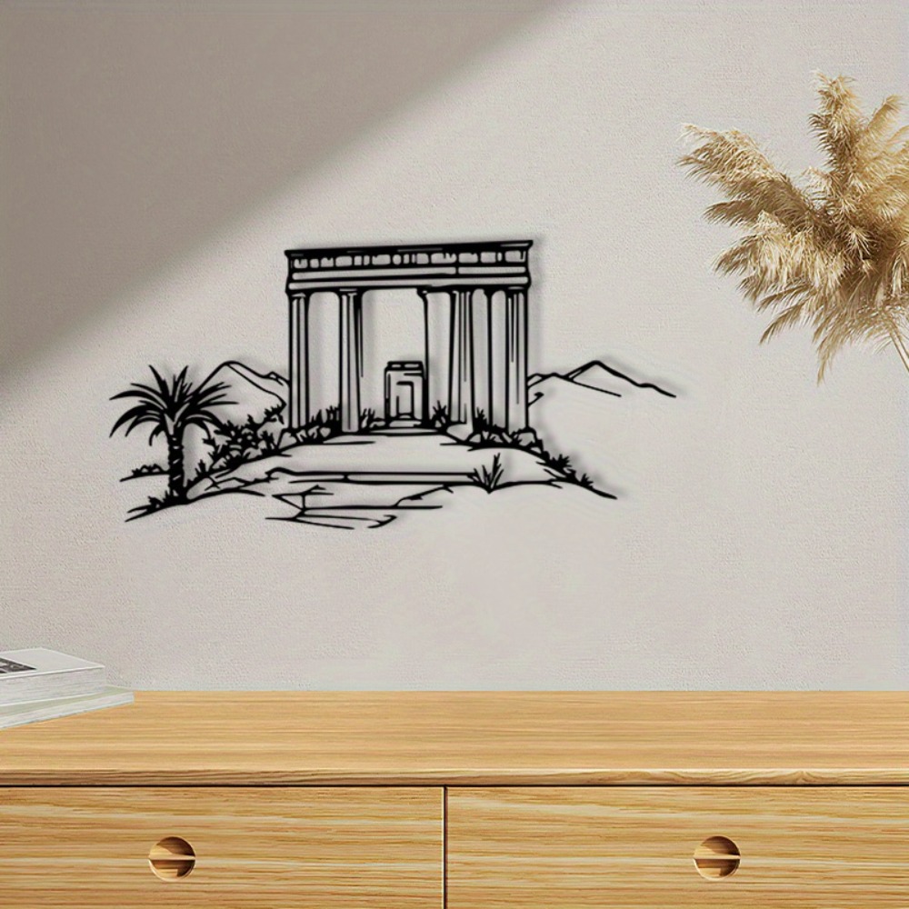 Home Decor - لوحة جدارية معدنية من CIFBUY بتصميم