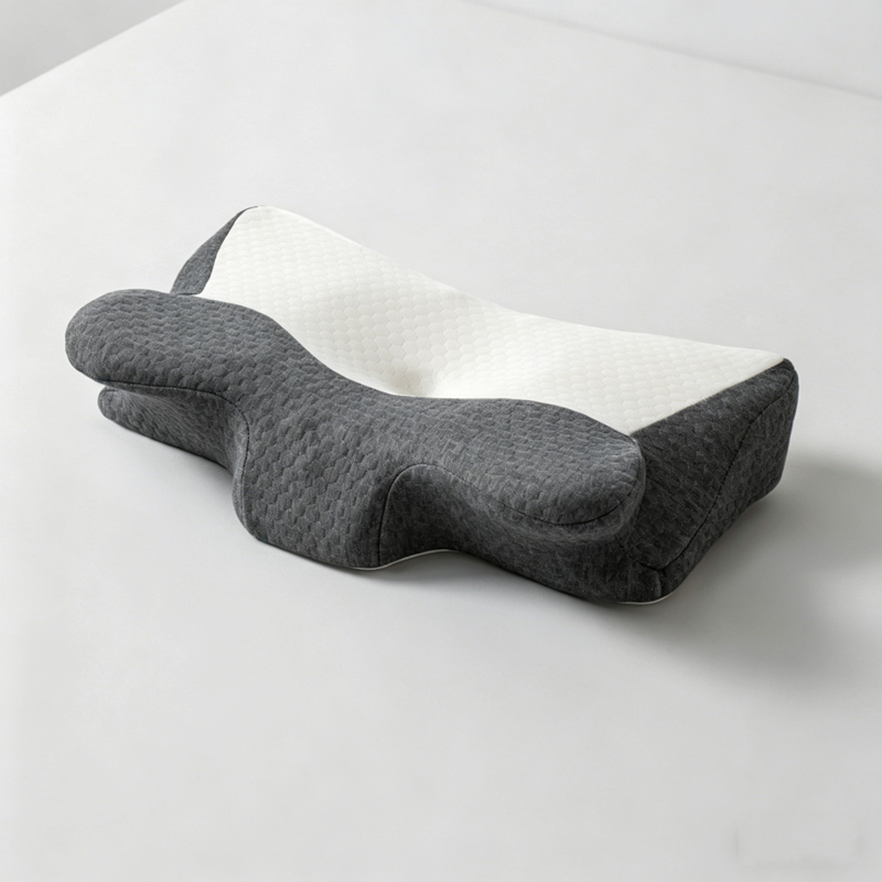 Memory Foam Orthopedic Pillow Neck Pain - وسادة عنق جديدة 2026 من الإسفنج