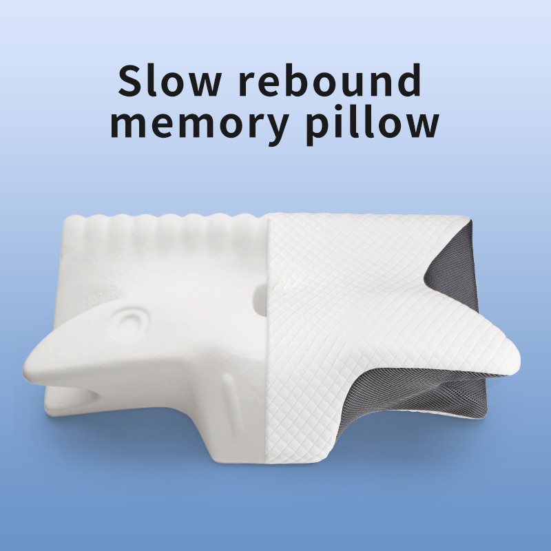 Memory Foam Orthopedic Pillow Neck Pain - وسادة عنق مريحة مصنوعة من مادة
