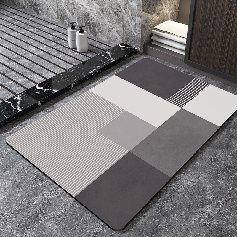 الشمال هندسية دياتوميت حمام حص - مراجعة Quick Dry Diatomite Bath Mat وسعره