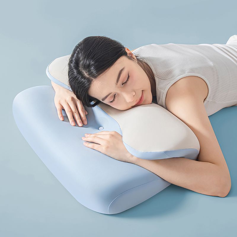 وسادة رقبة مريحة مصنوعة من ماد - مراجعة Memory Foam Orthopedic Pillow Neck Pain وسعره