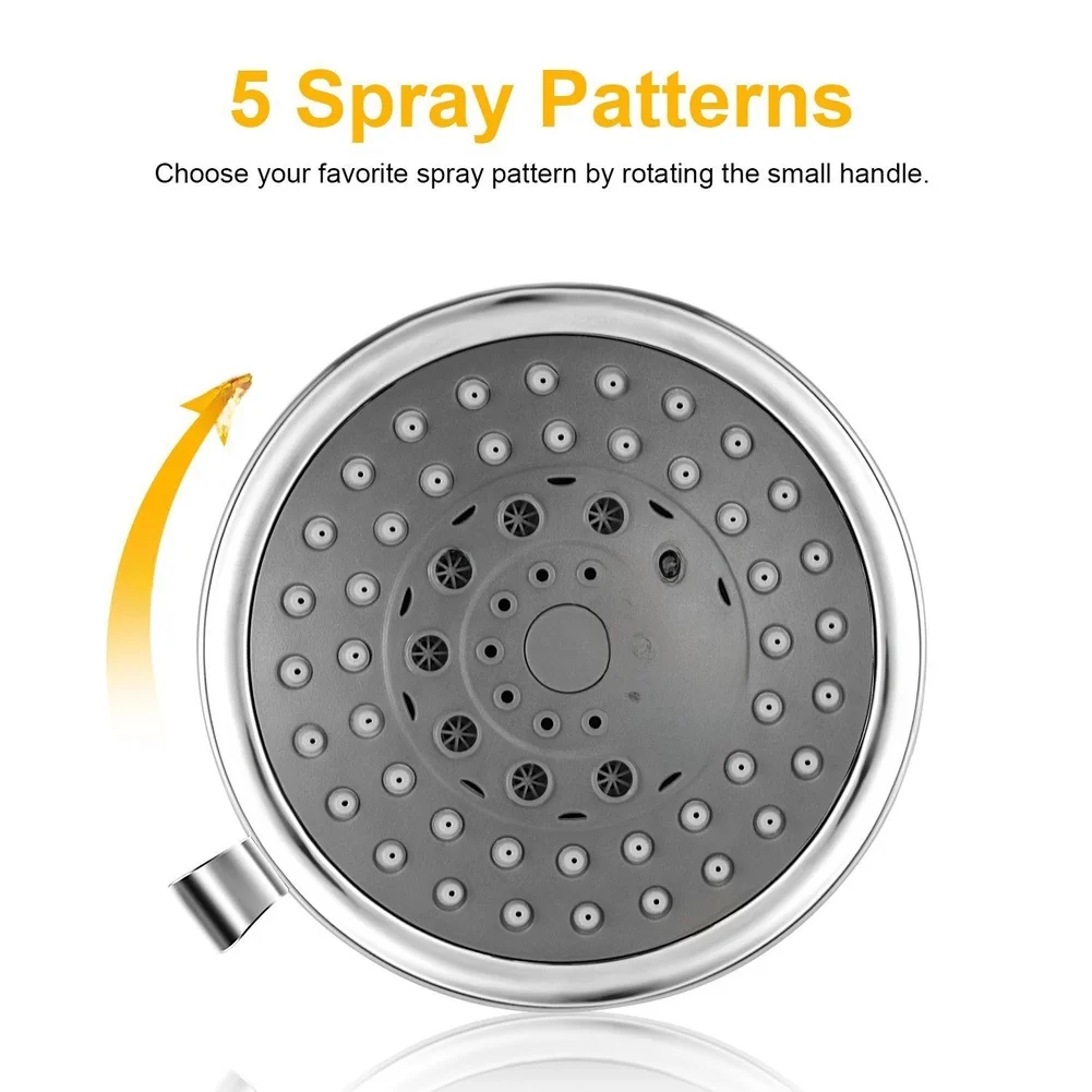 رأس دش محمول عالي الضغط قابل ل - مراجعة High Pressure Shower Head Handheld وسعره