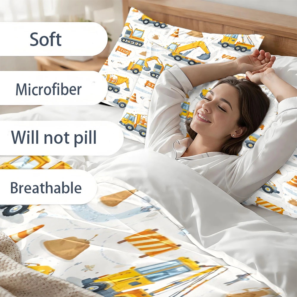طقم أغطية سرير بتصميم مركبات ا - مراجعة Duvet Cover Sets With Zipper وسعره