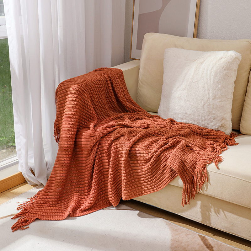 المنسوجات مدينة الشمال رمي بطا - مراجعة Boho Throw Blanket Fringe وسعره