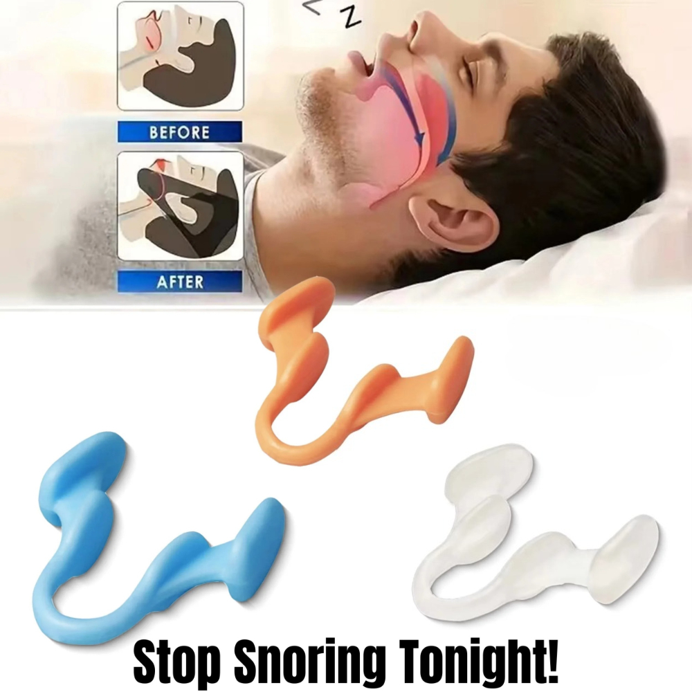 10 قطع من مشابك الأنف السيليكو - مراجعة Anti Snore Contour Pillow وسعره