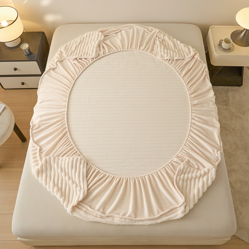 مجموعة ملاءات سرير من القطيفة  - مراجعة Fitted Bed Sheets Deep Pocket وسعره