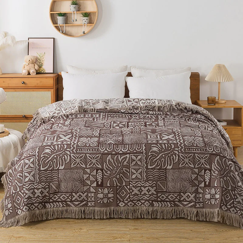 أغطية سرير قطنية من 4 طبقات من - مراجعة Muslin Cotton Bedspread وسعره
